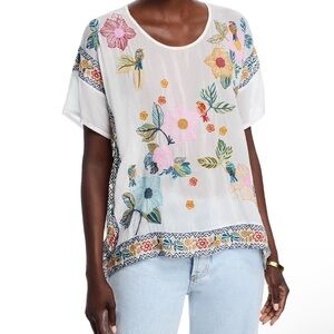 NWT Johnny Was Mariafe Blouse XL